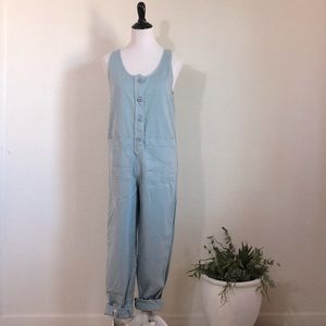 NWOT 💙 JUNGMAVEN HEMP BOTTON FRONT JUMPER